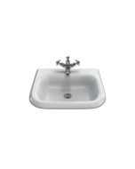 Burlington 55 X 47 X 17 Roll Top Basin With Overflow Small Image