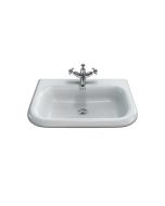 Burlington 65 X 47 X 17 Roll Top  Basin With Overflow Small Image