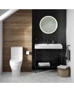 Curve 2 back to wall rimless close coupled WC including S/Cseat Small Image