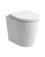 Portfolio Rimless Back To Wall Comfort Height WC & S/C Seat - small image