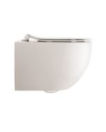 Glide II Wall Hung Toliet Rimless 52 White - Small Image