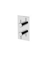 Hoxton Thermostatic Shower Mixer without Diverter Chrome Small Image