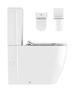 Kai X Soft Close Thin Toilet Seat - Small Image