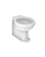 Lefroy Brooks Classic Back To Wall Pan - White - Small Image