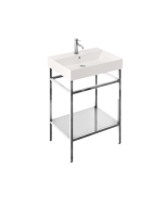 Frame Stand For 600 Basin - Polished Stainless Steel Small Image