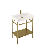 Frame Stand For 700 Basin - Brushed Brass Small Image