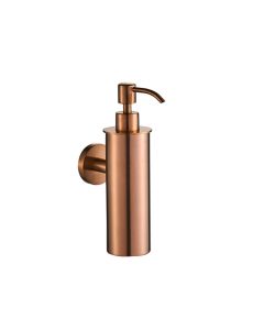 Vos Soap Dispenser 250ml Wall Mounted Brushed Bronze Small