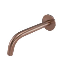 Vos Bath/Basin Spout 250mm Brushed Bronze Small