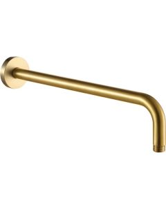 Vos Shower Arm Brushed Brass - Small Image