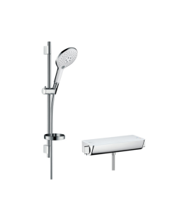 Raindance Select S Shower system for exposed installation 150 with Ecostat Select thermostat and shower bar 65 cm