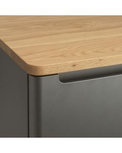 Artist 1000 Solid Sessile Oak worktop - Small Image