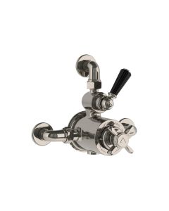Lefroy Brooks Godolphin Black Lev Exp Thermo Valve With Top Return - Nickel - Small Image