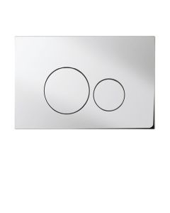 Central Flush Plate Chrome - Small Image
