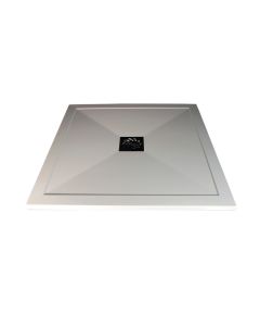 25mm Ultra-Slim Square Tray & Waste - small image
