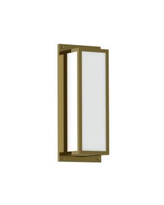 Lefroy Brooks Deco Wall Lamp - Polished Brass - Small Image