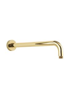 Traditional Shower Arm Unlacquered Brass