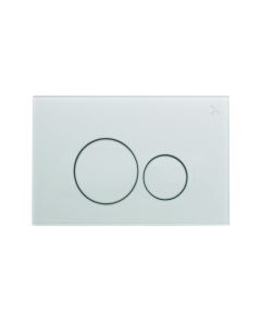 Flush Plate Ice White - Small Image