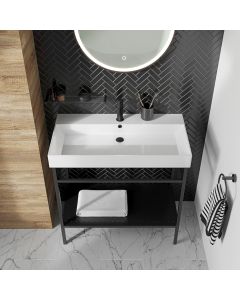 Frame Stand For 850 Basin Black Small Image