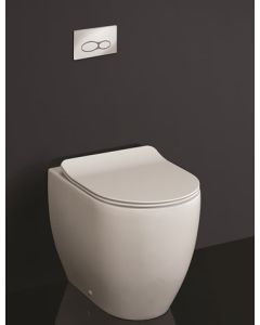 Glide II Soft Close Toilet Seat 52 Matt White - Small Image