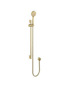 Hoxton Shower Set - Outlet Elbow Brushed Brass Small Image