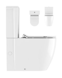 Kai X Soft Close Thin Toilet Seat - Small Image