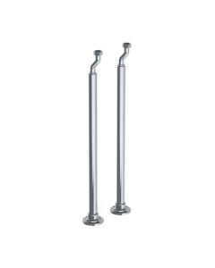Lefroy Brooks Classic Bath Standpipes - Chrome - Small Image