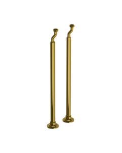 Lefroy Brooks Classic Bath Standpipes - Polished Brass - Small Image