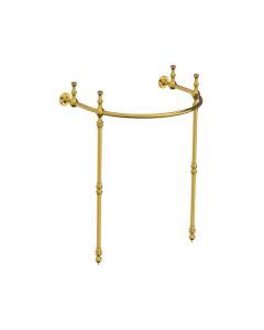 Lefroy Brooks Classic Lissa Doon Basin Stand For Lb7501/2/3 - Antique Gold - Small Image