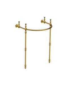 Lefroy Brooks Classic Lissa Doon Basin Stand For Lb7501/2/3 - Polished Brass - Small Image