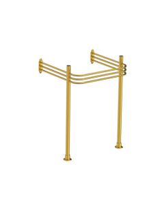 Lefroy Brooks Belle Aire Tubular Basin Stand For Lb7803 - Antique Gold - Small Image