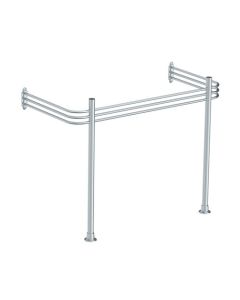 Lefroy Brooks Belle Aire Tubular Console Basin Stand For Lb7833 - Chrome - Small Image