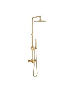 Union Exposed Shower Brushed Brass