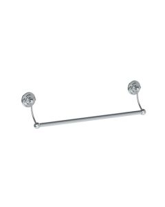 Lefroy Brooks Belle Aire 508Mm Towel Rail - Chrome - Small Image
