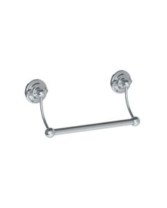Lefroy Brooks Belle Aire 254Mm Towel Rail - Chrome - Small Image