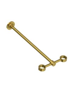 Lefroy Brooks Ten Ten W/M Support Brackets For Standpipes - Antique Gold - Small Image