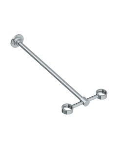 Lefroy Brooks Ten Ten W/M Support Brackets For Standpipes - Chrome - Small Image