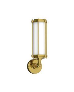 Lefroy Brooks Ten Ten Wall Lamp - Antique Gold - Small Image