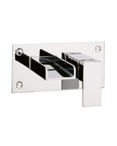 Watersquare Bath 2 Hole Filler Wall Mounted