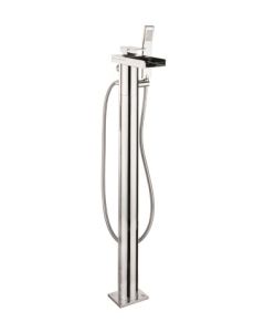 Watersquare Bath Shower Mixer with Kit Floor Standing