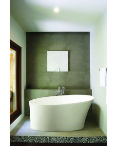 Delicata Bath 1520x715mm - Matt White