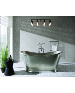 Copper Boat Bath 1700 - Tin Inner/Tin Outer small Image