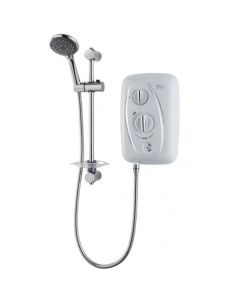 Triton T80Z Thermo Fast Fit Electric Shower 8.5kW - White/Chrome