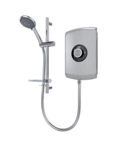 Triton Amore Electric Shower 9.5kW - Brushed Steel