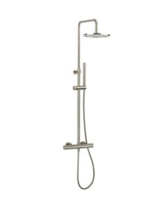 Central Multifunction Shower Stainless Steel Effect